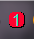 Tray Icon looks like this representing one new message for an account color coded red