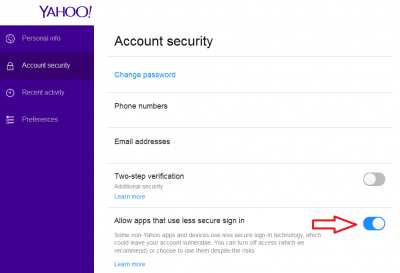 Yahoo email using less secure apps.png