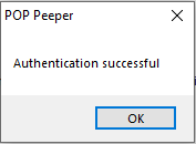 If you do not get this last dialog prompt at the end of the process then the attempt to re-authorize PP presumably failed at some point
