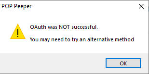 OAuth not successful - try alternate method.png