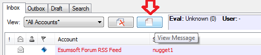 View Message button method to view messages