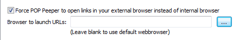 Click on Blue (search) button, type in &quot;Firefox.exe&quot; to find path to Firefox application, click on file and click &quot;Open&quot; then click &quot;OK&quot;.