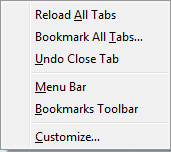 Disable (uncheck) Menu Bar and Bookmarks Toolbar and you're left with only using two rows.